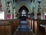 Wherwell Church - interior